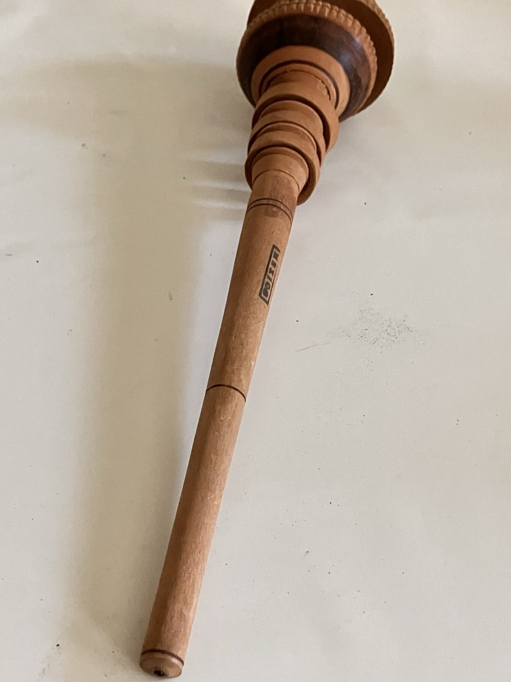 Vintage Authentic Molinillo Mexican Wooden Whisk-EVC!!