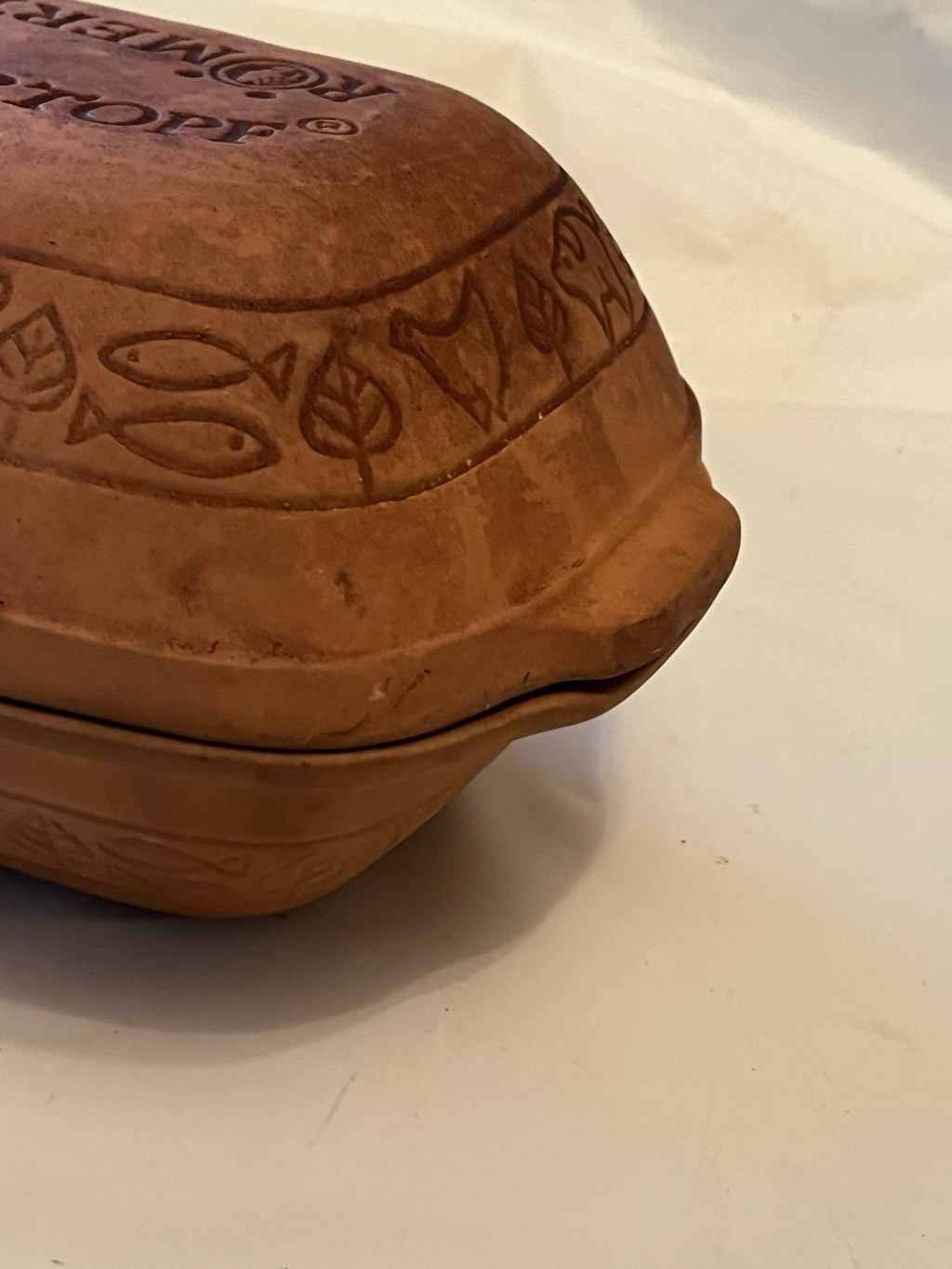 Vintage Romertopf Terracotta Clay Baker 110, Preloved Cond. Photos!