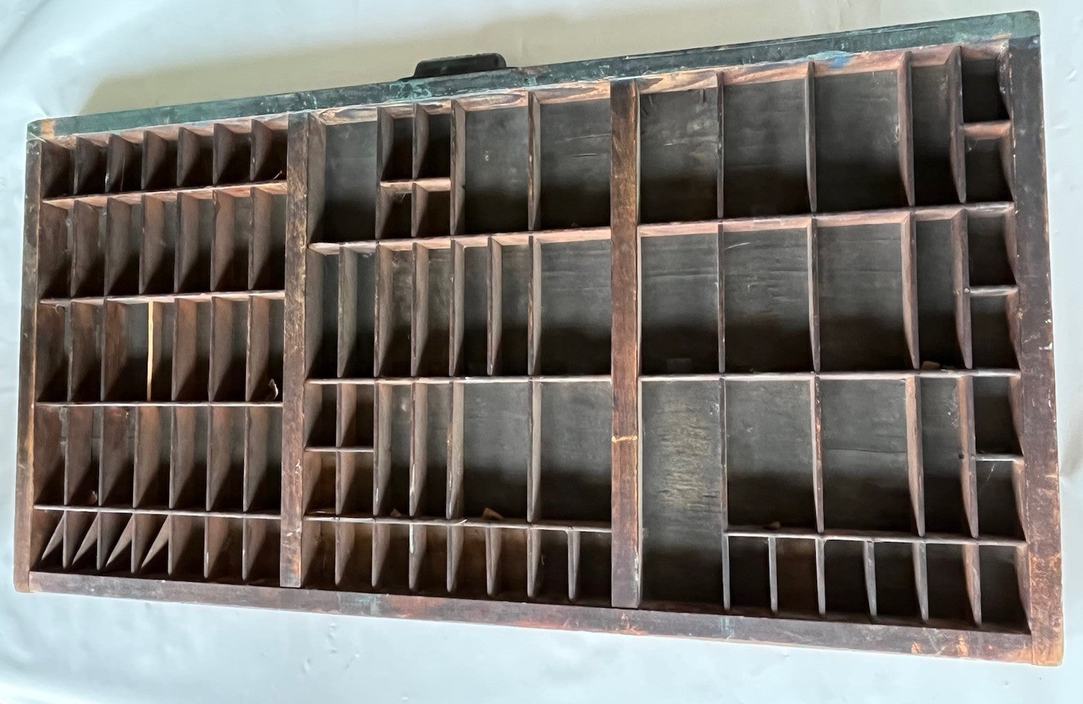 Antique Hamilton Letterpress Printer Drawer/Tray/Shadow Box 32.25" x 15.625"