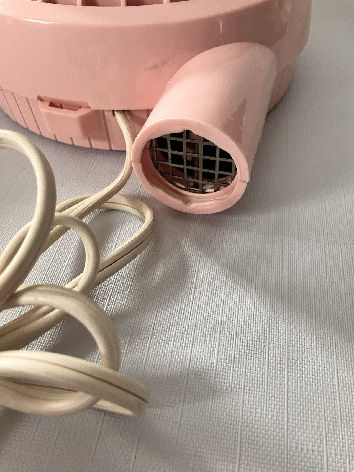 Vintage MCM Vornado Pink Bonnet Hair Dryer With Traveling Case And Extra Bonnet