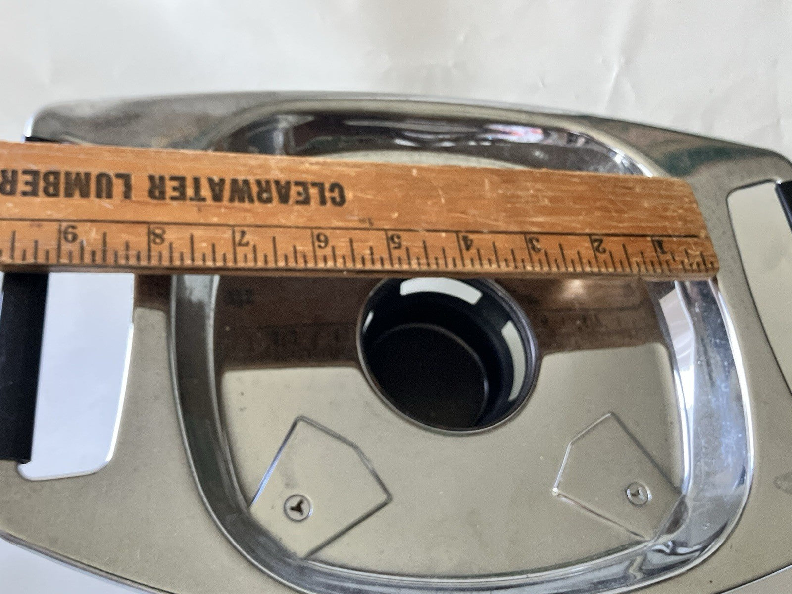 Vintage Double Handled Metal Casserole Warmer, Fits Single Stern-o, Four Footed