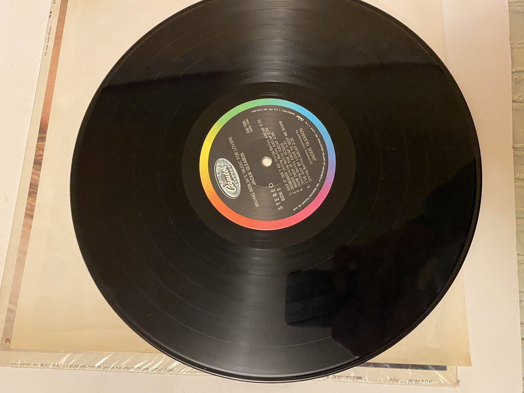 Lot of 2 Jackie Gleason Lps Vinyl Irving Berlin Music For Lovers/The Best Vol. 2