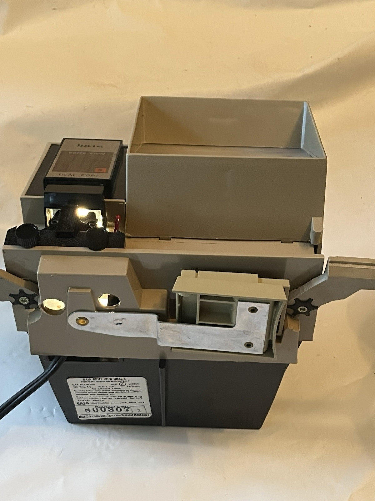 Vintage Baia Brite View Dual 8 Movie Film Editor, Works!