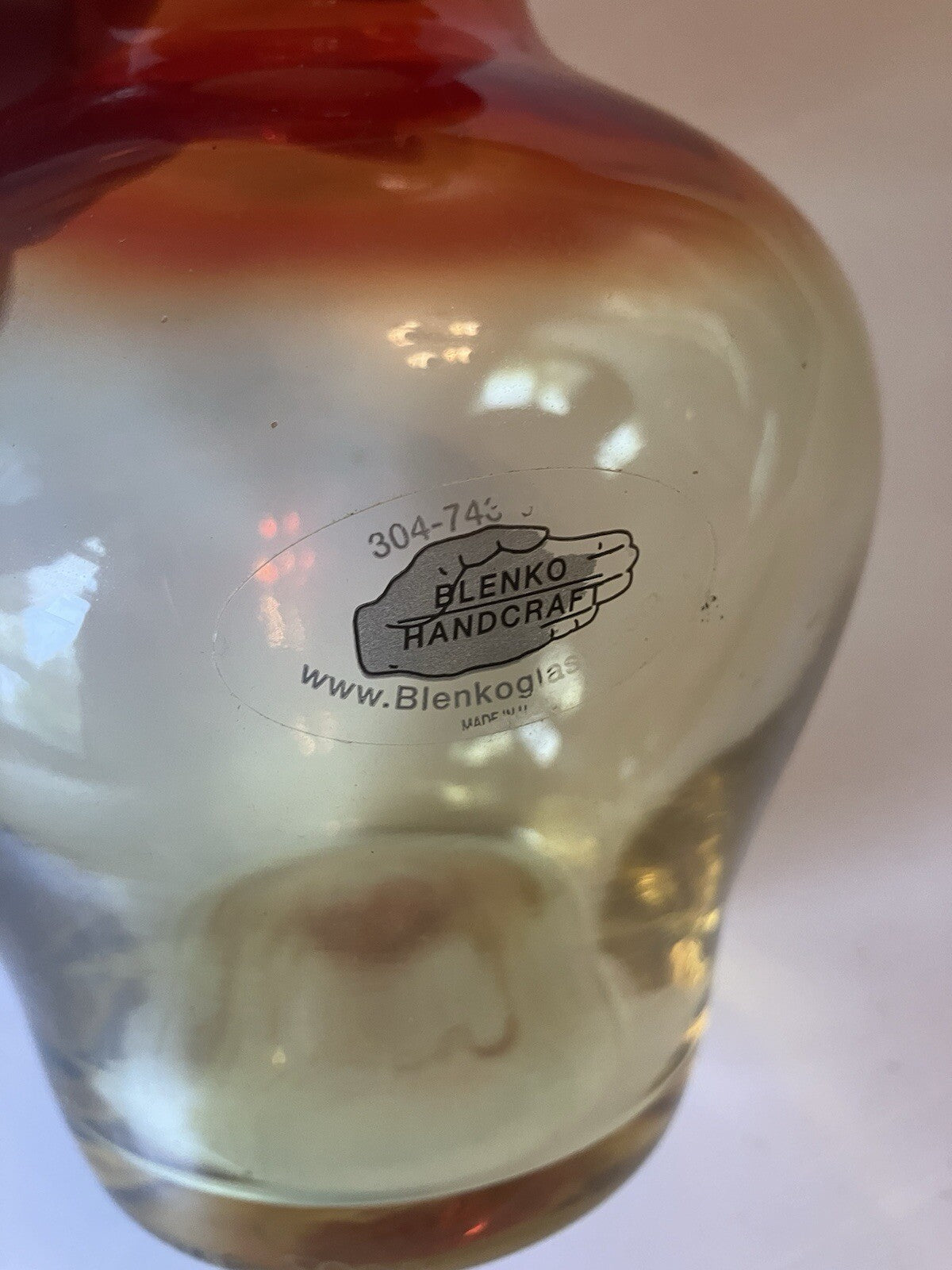 Vintage Blenko Glass Vase