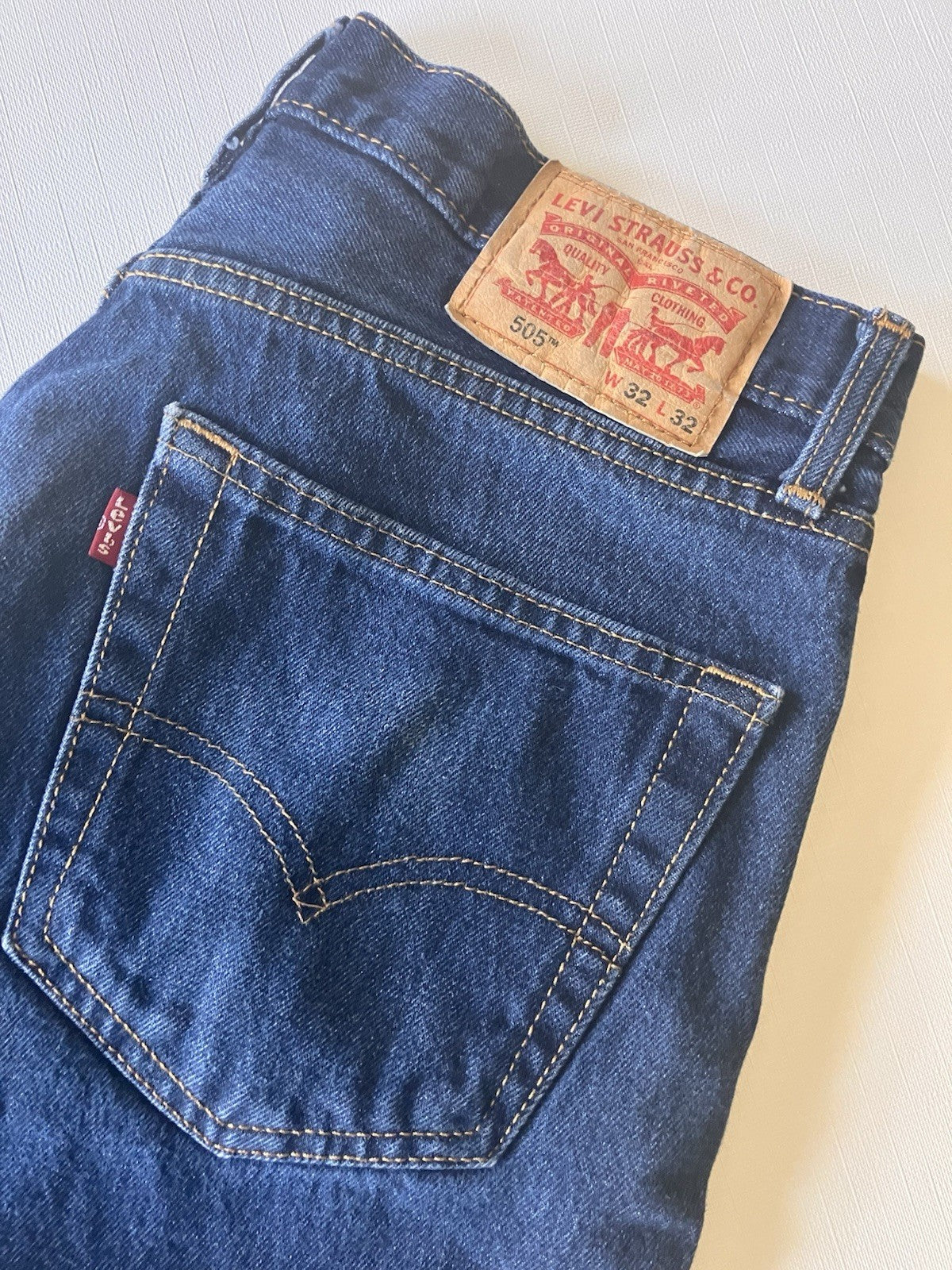 Men’s Levi’s 505 32x32 Dark Wash Jean