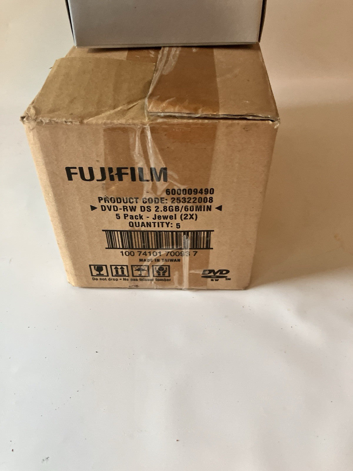 Lot Of FujiFilm DVD-RWDS Discs 7 Packs/5 Each Pack New Original Box