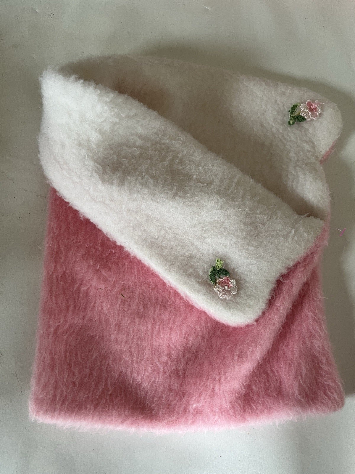 Vintage 1950s Vogue Doll Pink Sweater And Blanket 
