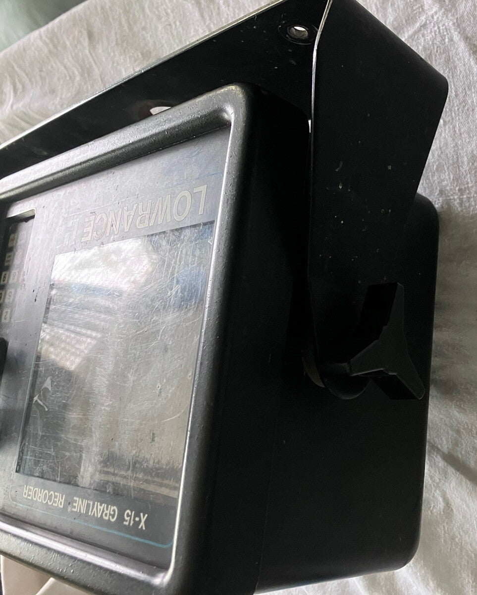 Used Lowrance X-15 Gray line Recorder