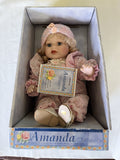ITEM NO. ADG6 Amanda Year-2002 Porcelain Doll by Timeless Treasures NIB