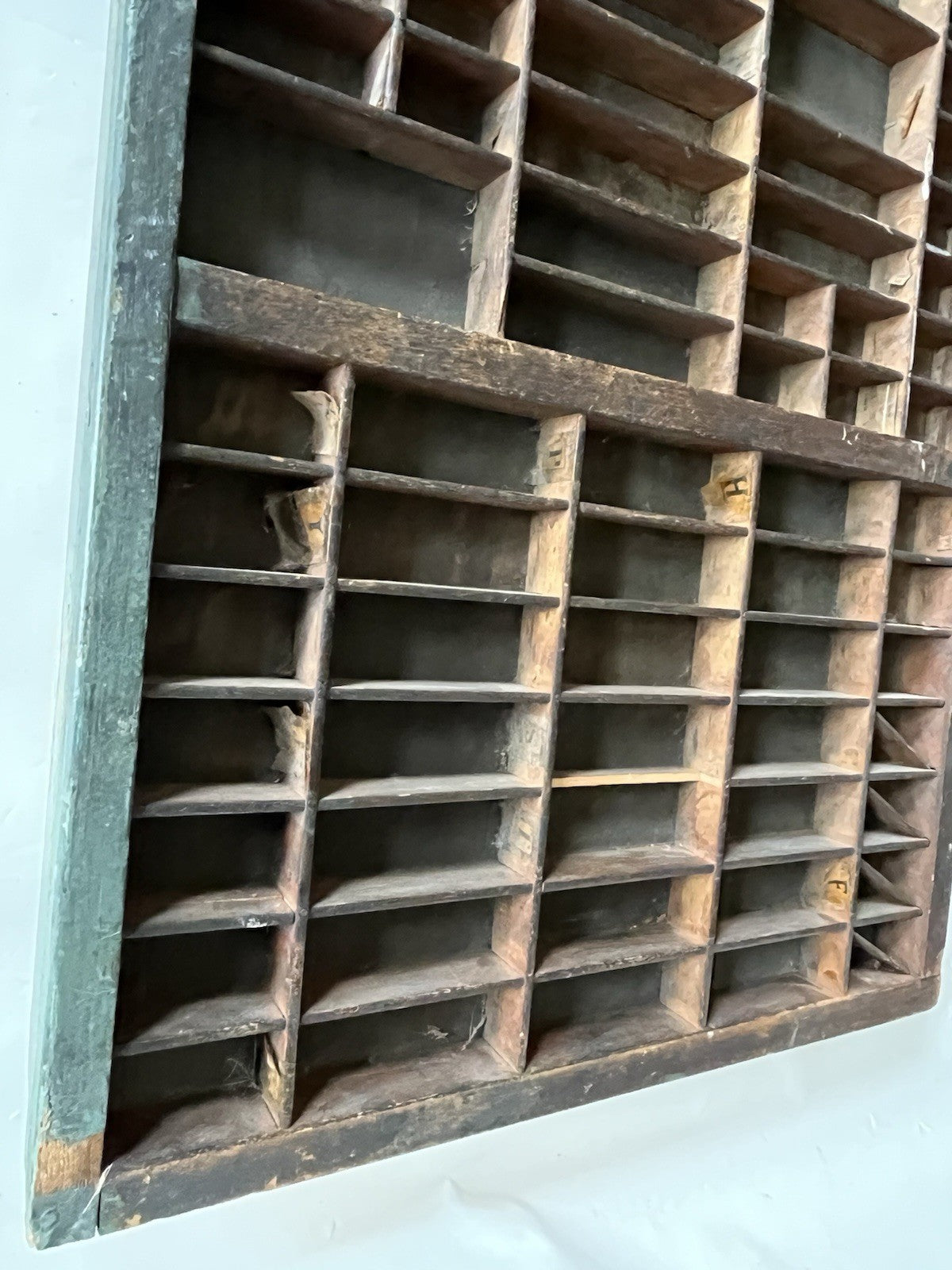 Antique Hamilton Letterpress Printer Drawer/Tray/Shadow Box 32.25" x 15.625"