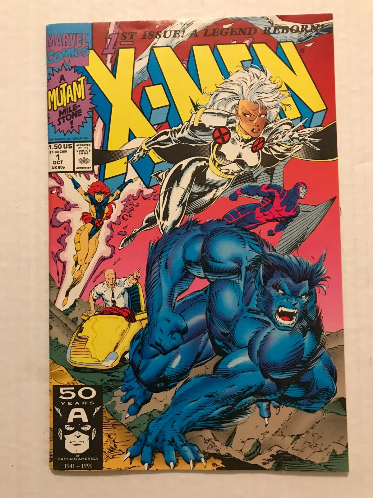 X-Men #1 -2 Different Covers X-Men #2 LOT of 3 1991