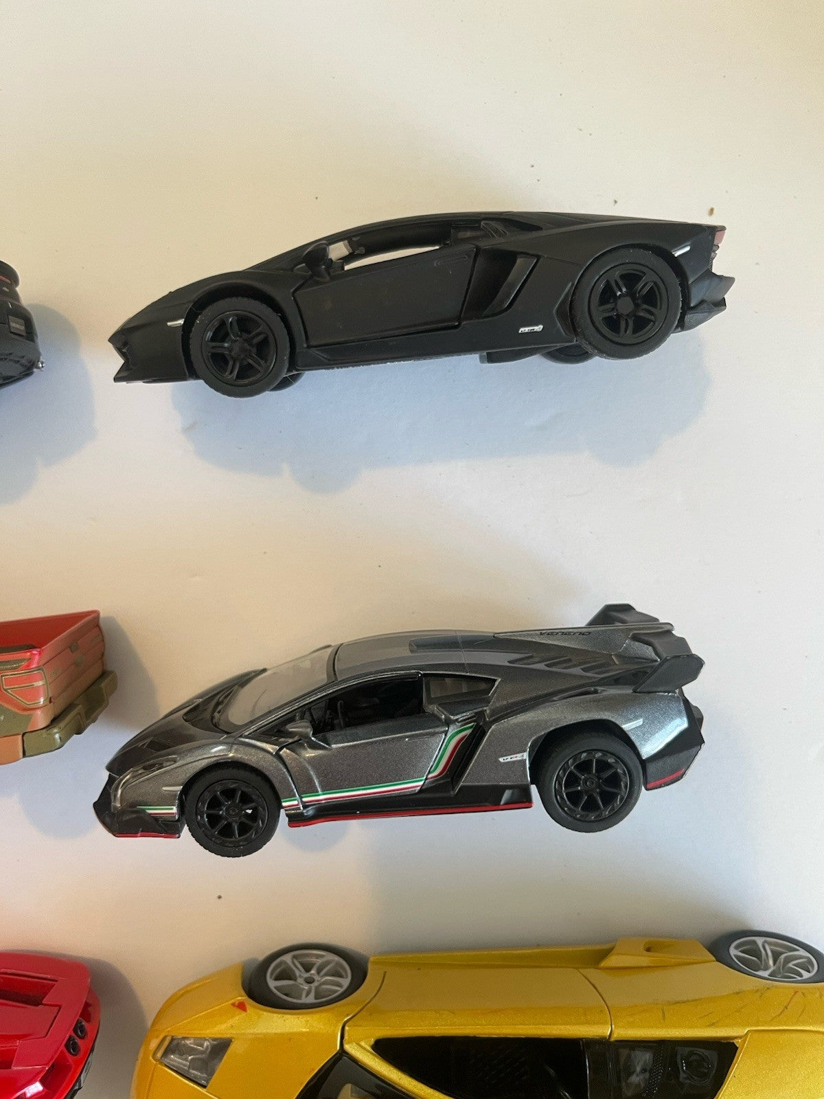 Lot of 9 Diecast Cars 1:38 1:42 Mclaren/F-150/Impala/Lambo