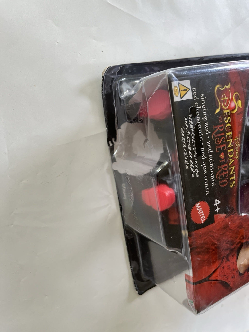 Disney Descendants The Rise of Red Singing Doll Sings Seeing Red New Damaged Box