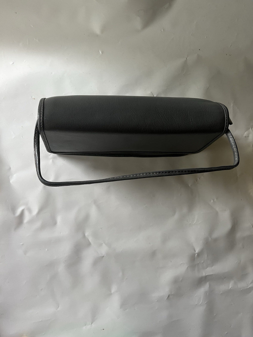NOS 90’s Talbots Gray Crossbody Leather Bag-Made In Italy