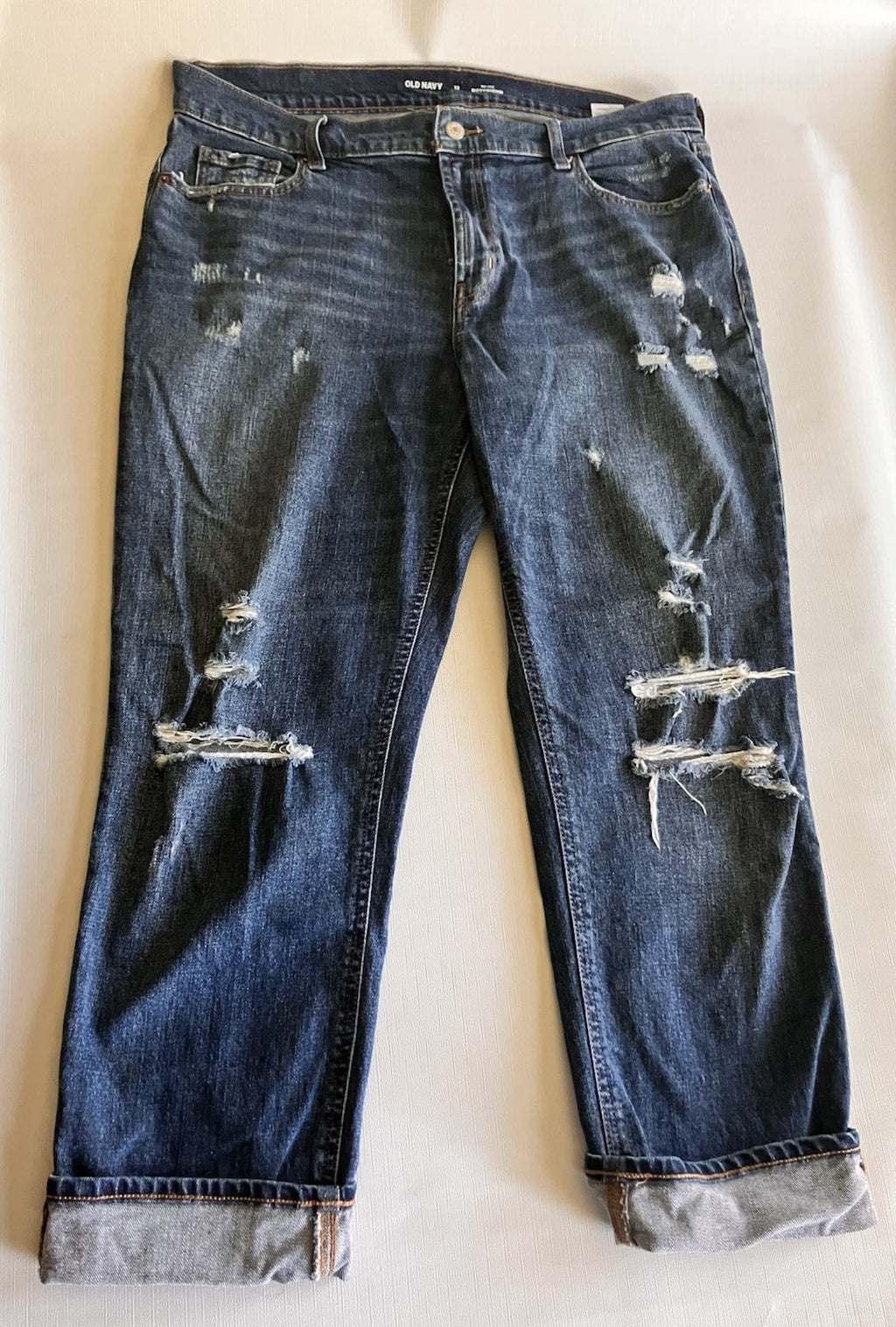 Old Navy Women’s Size 12 Hi-rise Boyfriend Jean