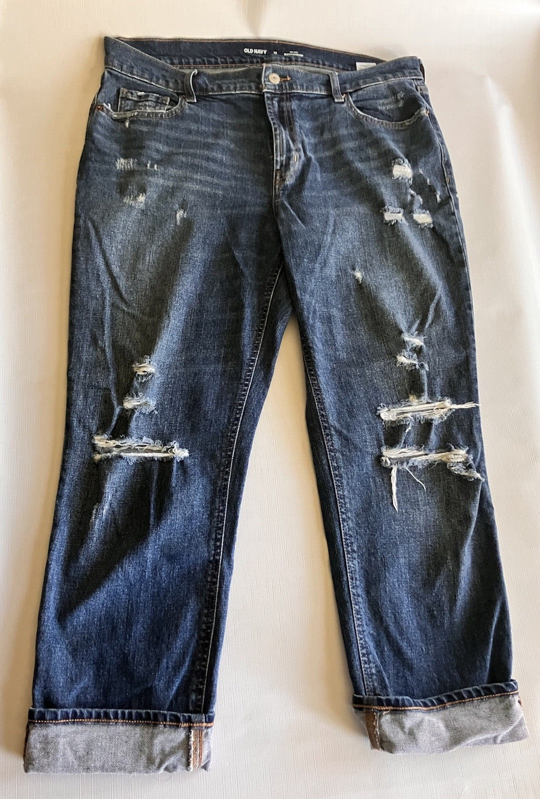 Old Navy Women’s Size 12 Hi-rise Boyfriend Jean