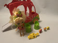 Shopkins Shoppies Pineapple Lily Smoothie Truck combo playset lot