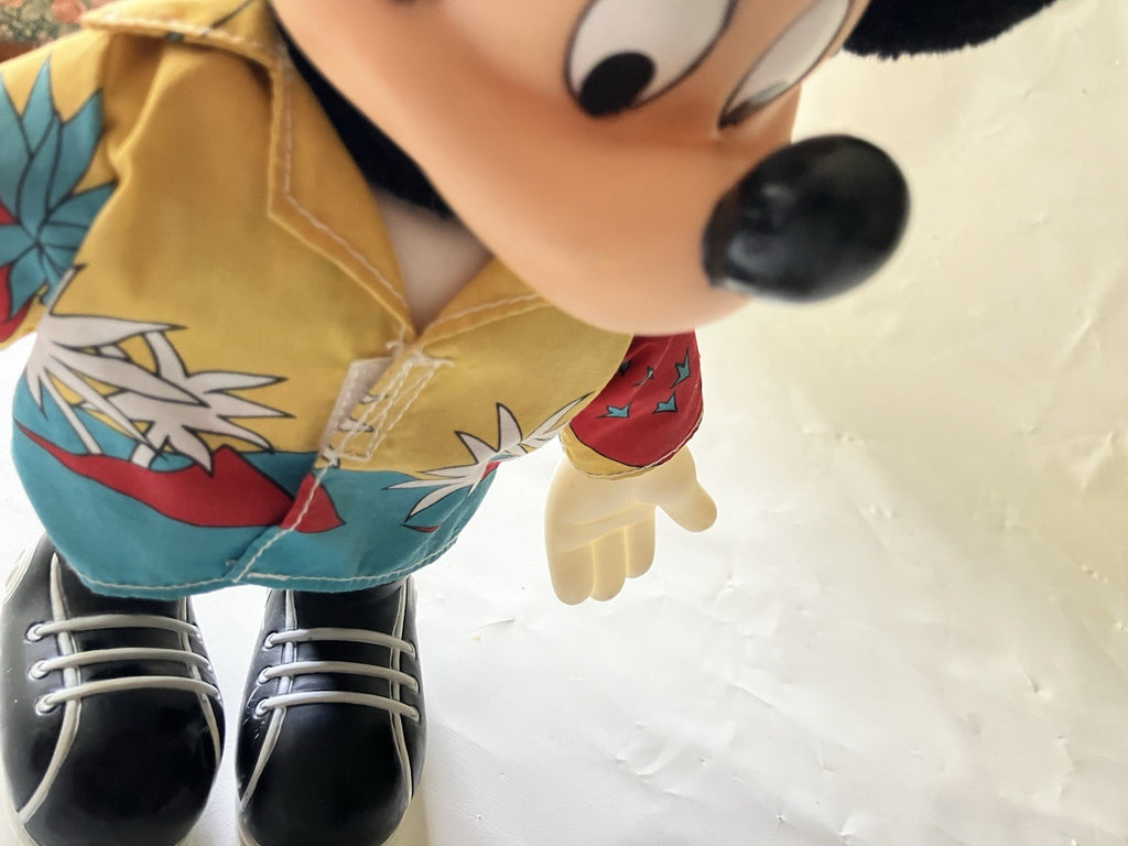 Disney 1987 Mickey Mouse Tourist - Applause Doll Plush  Vintage