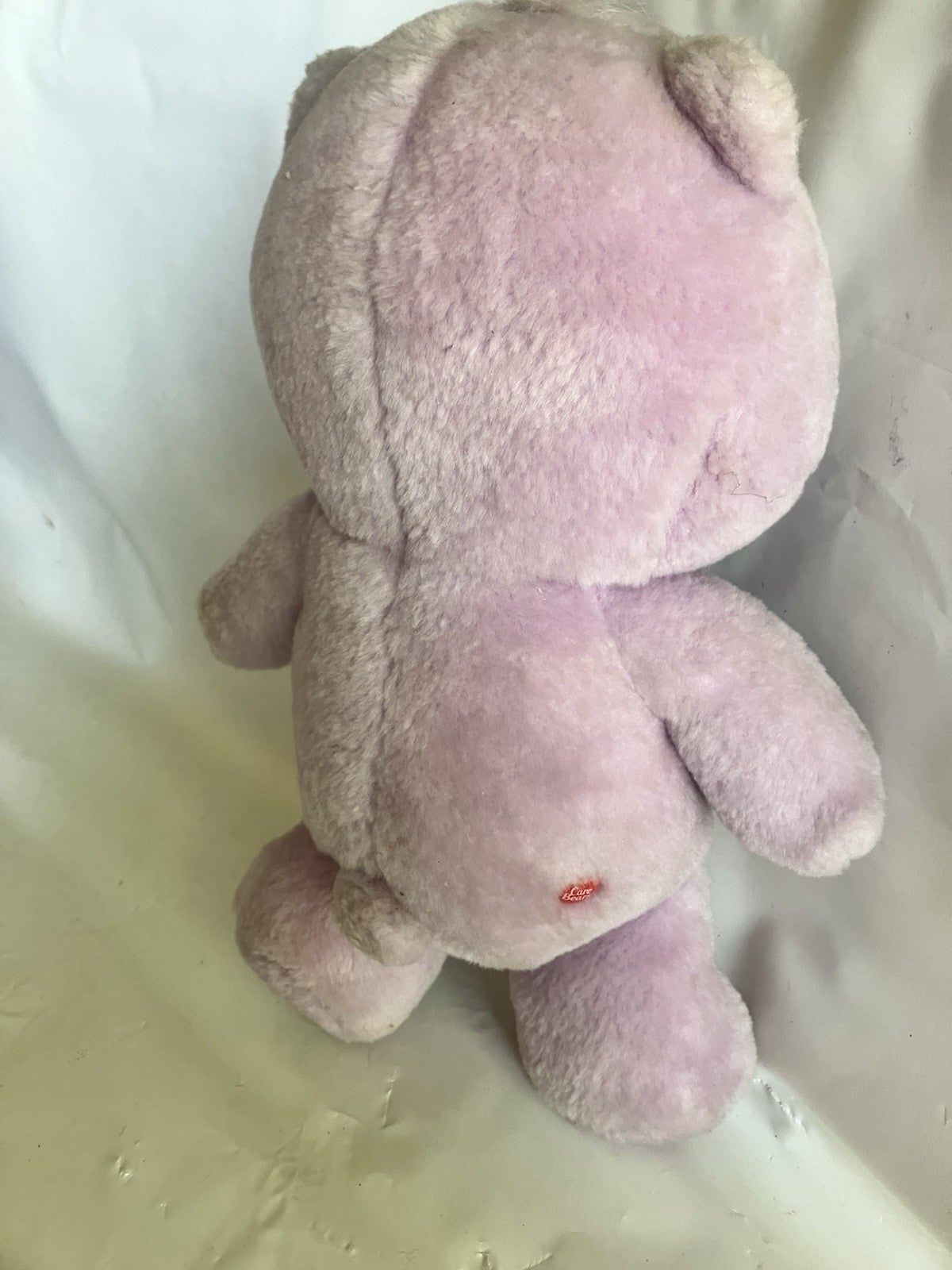 Care Bears Share Bear Plush 2002/2003 Purple Lavender Lollipops 12"