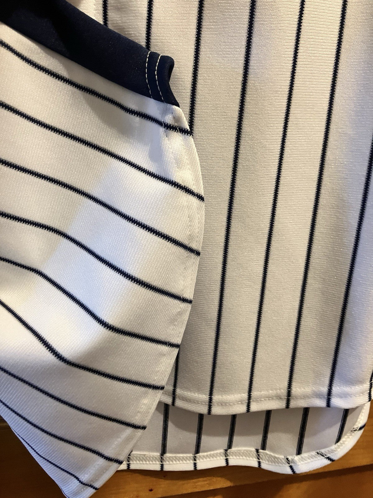 Omaha Storm Baseball White And Navy Jersey “5” In Adult Large By Gator Athletics