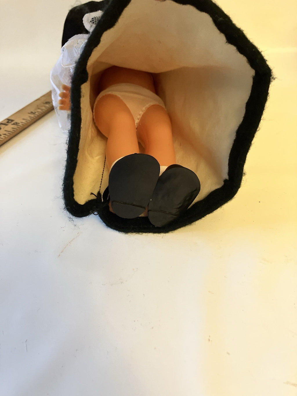 Vintage 13” Tall Doll With Welch Clothing And Styling EVC