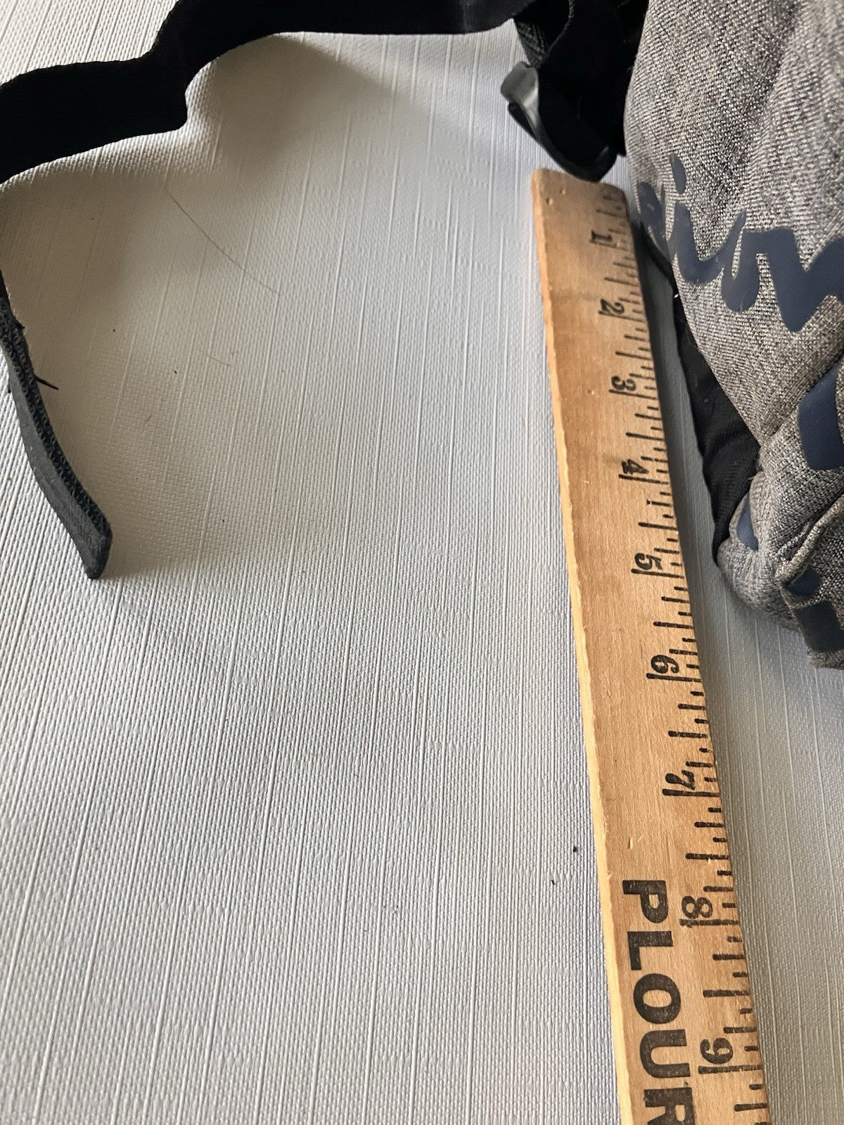 Classic Grey Champion “C”  Backpack Unisex, Very Clean