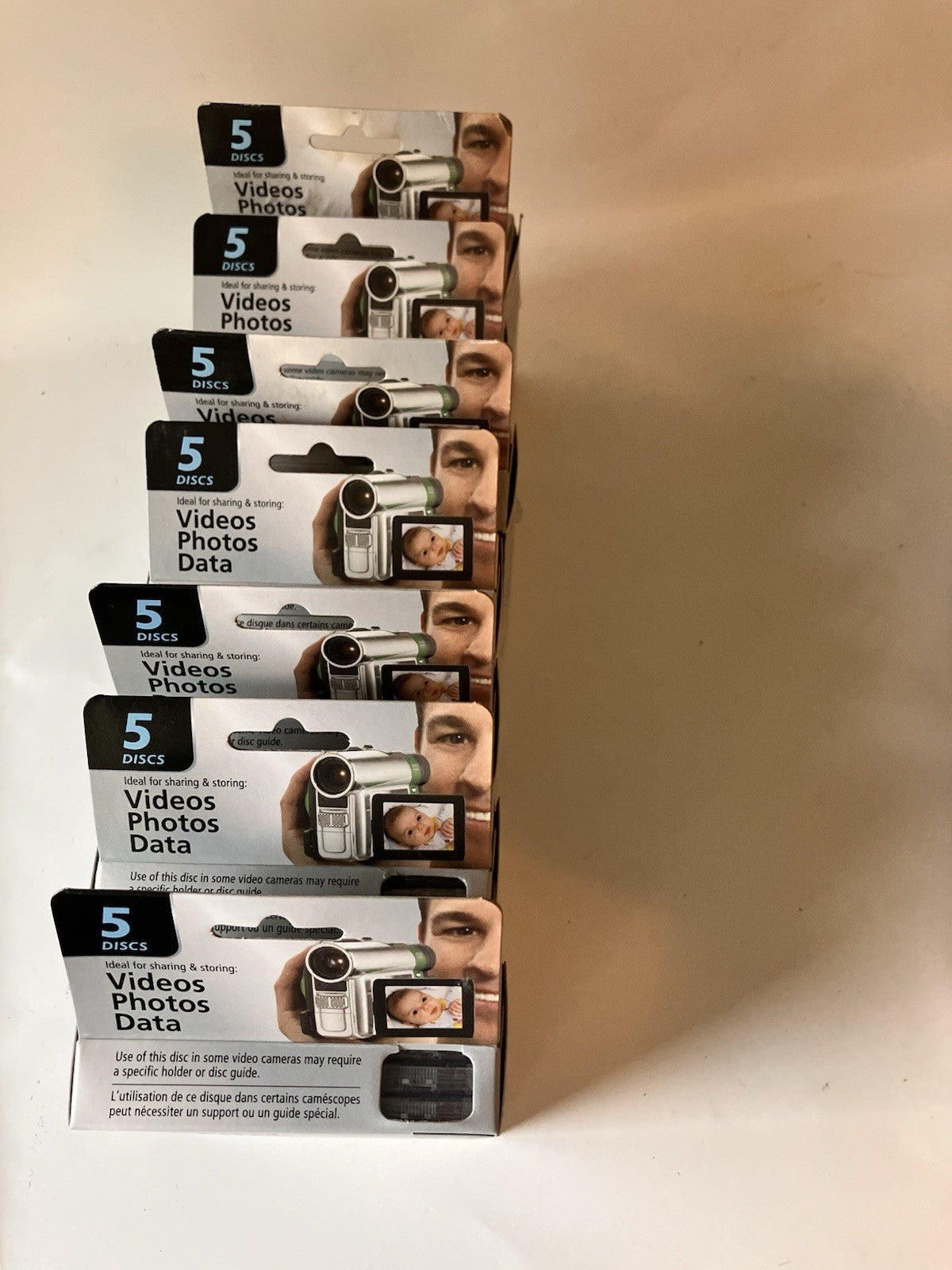 Lot Of FujiFilm DVD-RWDS Discs 7 Packs/5 Each Pack New Original Box