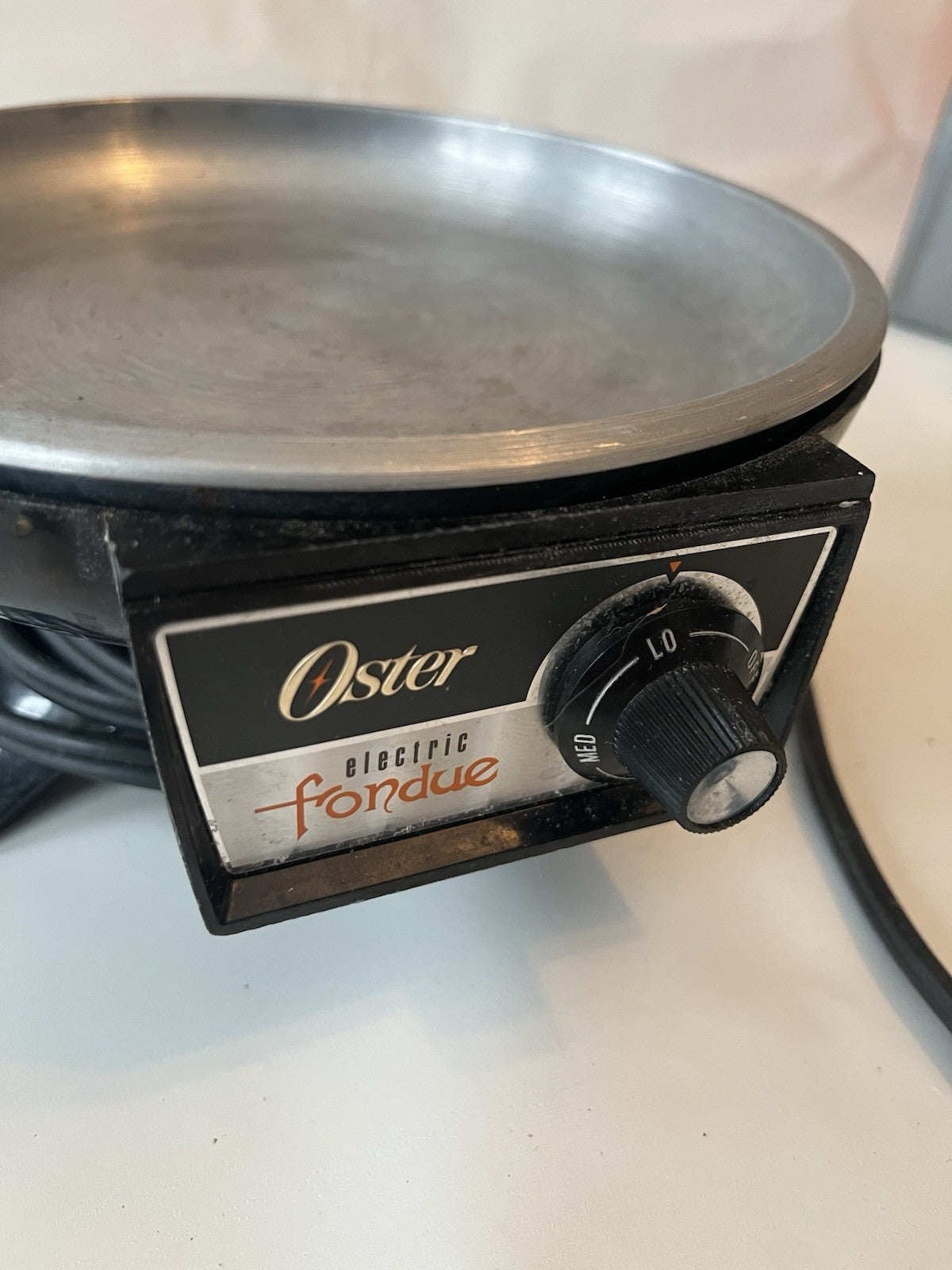 Vintage 1960s Oster Electric Fondue Complete Set With Original Box, Accessories