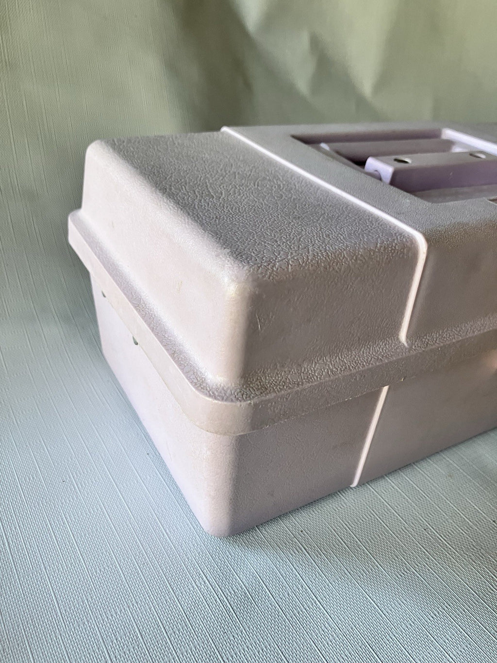Vintage Caboodle Vanity Travel Case Make Up, Lavender-Purple
