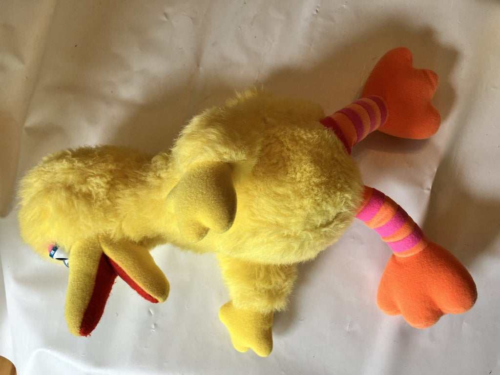 Vintage Sesame Street Bert, Ernie, Big Bird Hasbro Softies & Grouch Applause Ppt