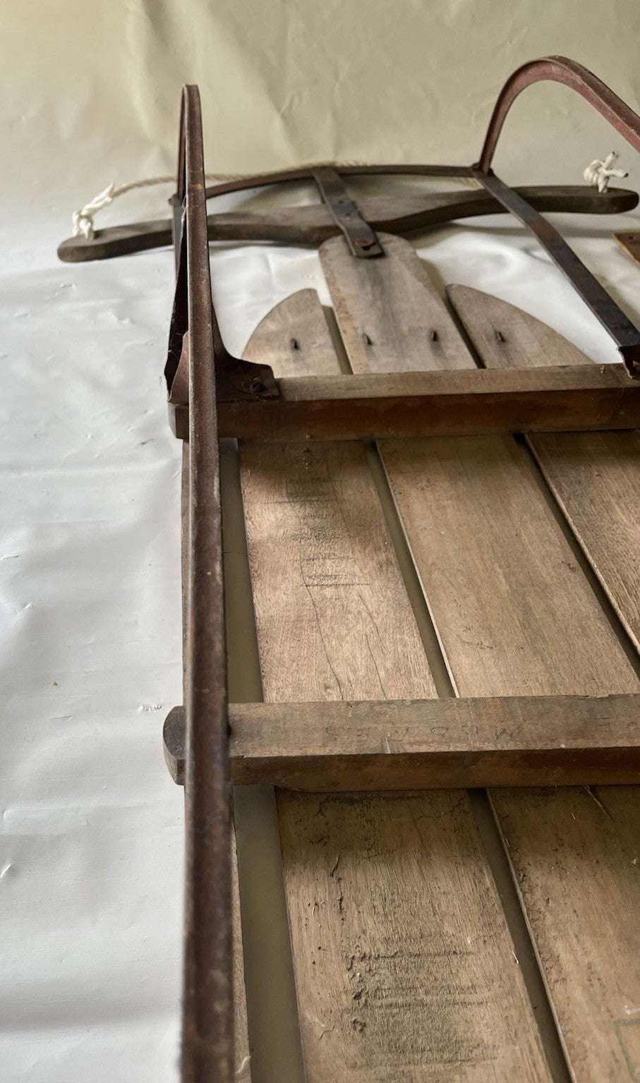 Vintage Speedway Snow Sled Model 846 Made Paris Maine
