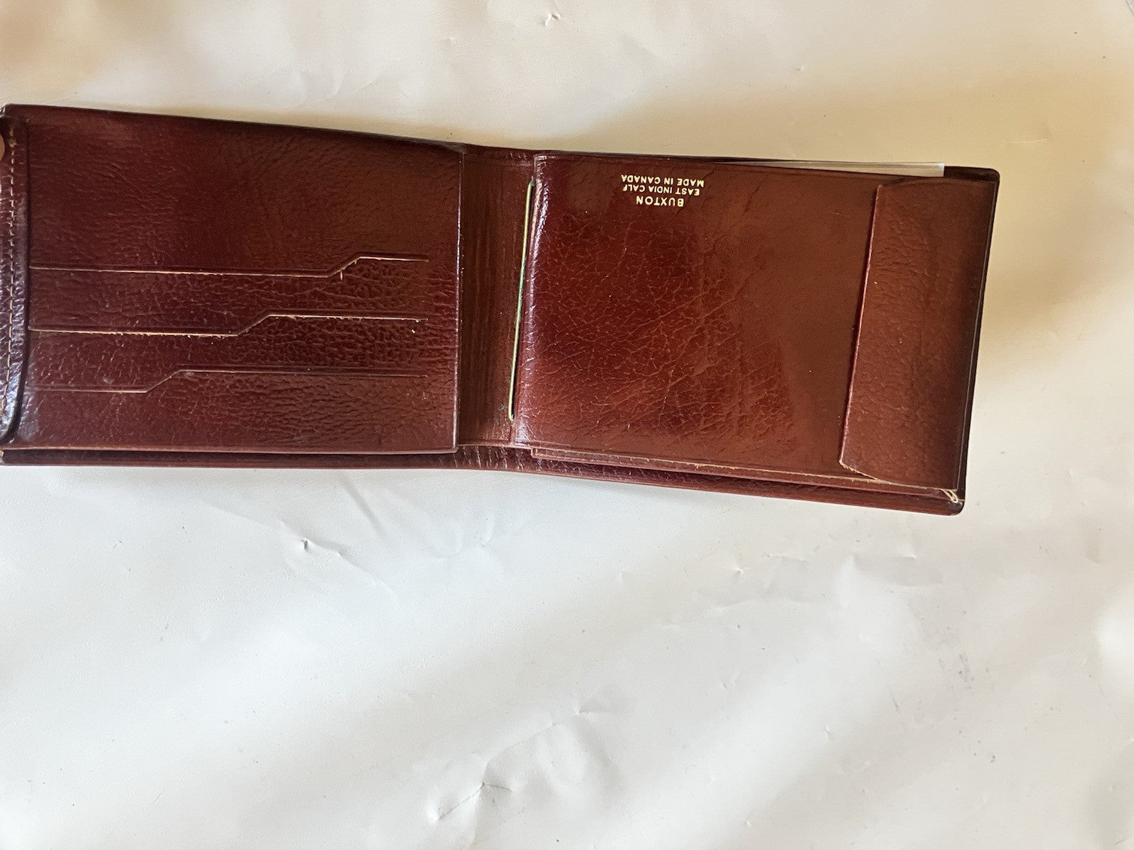 Vintage Men’s Brown Leather Buxton Wallet