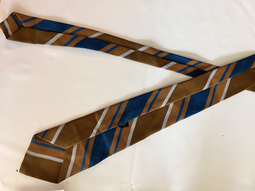 Vintage 1960’s Lot Of 7 Ties; Wide And Skinny Ties, Bow tie Clip On