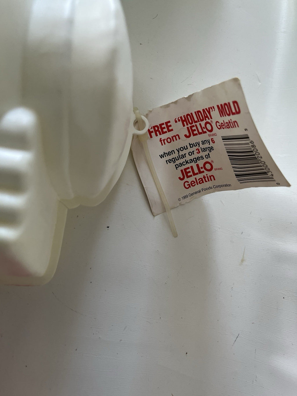 Vintage 1989 Holiday Jello-O Molds W/ Tags Snow Man And Holly