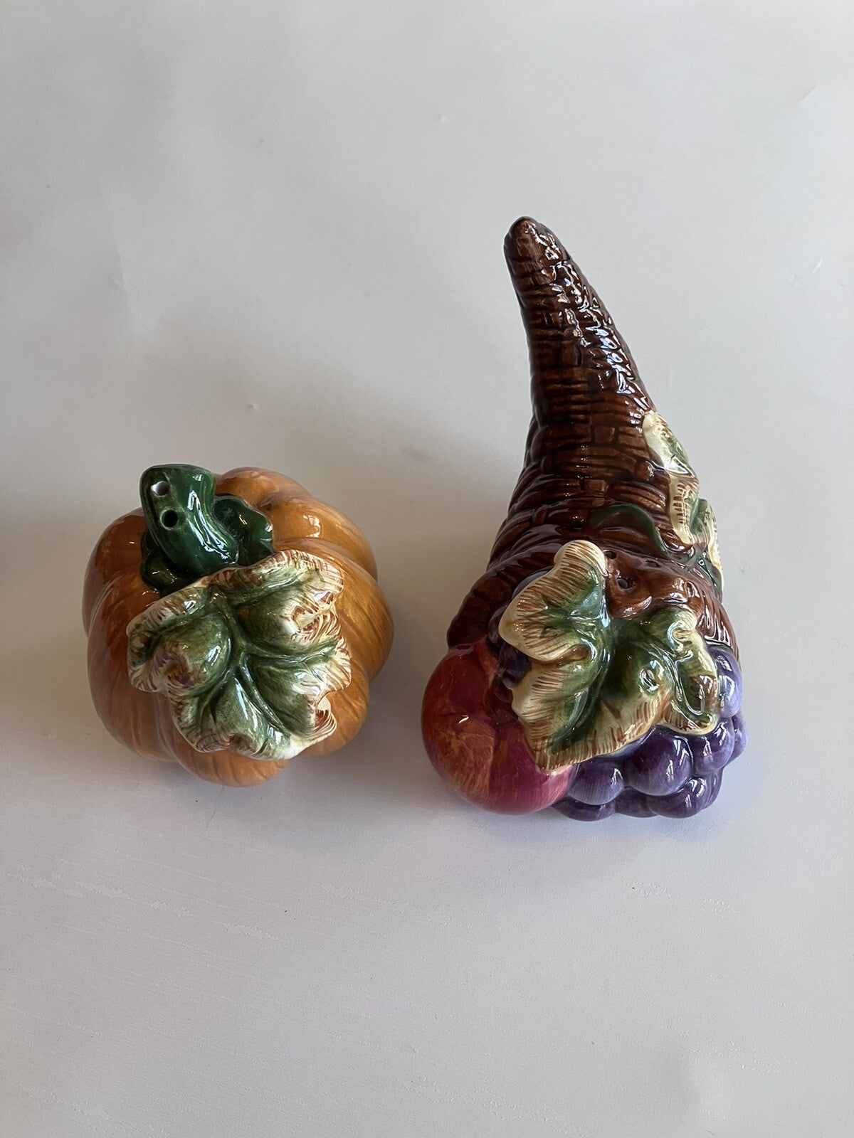 Bico Thanksgiving Shakers, Creamer And Pitcher From 1997 Collection