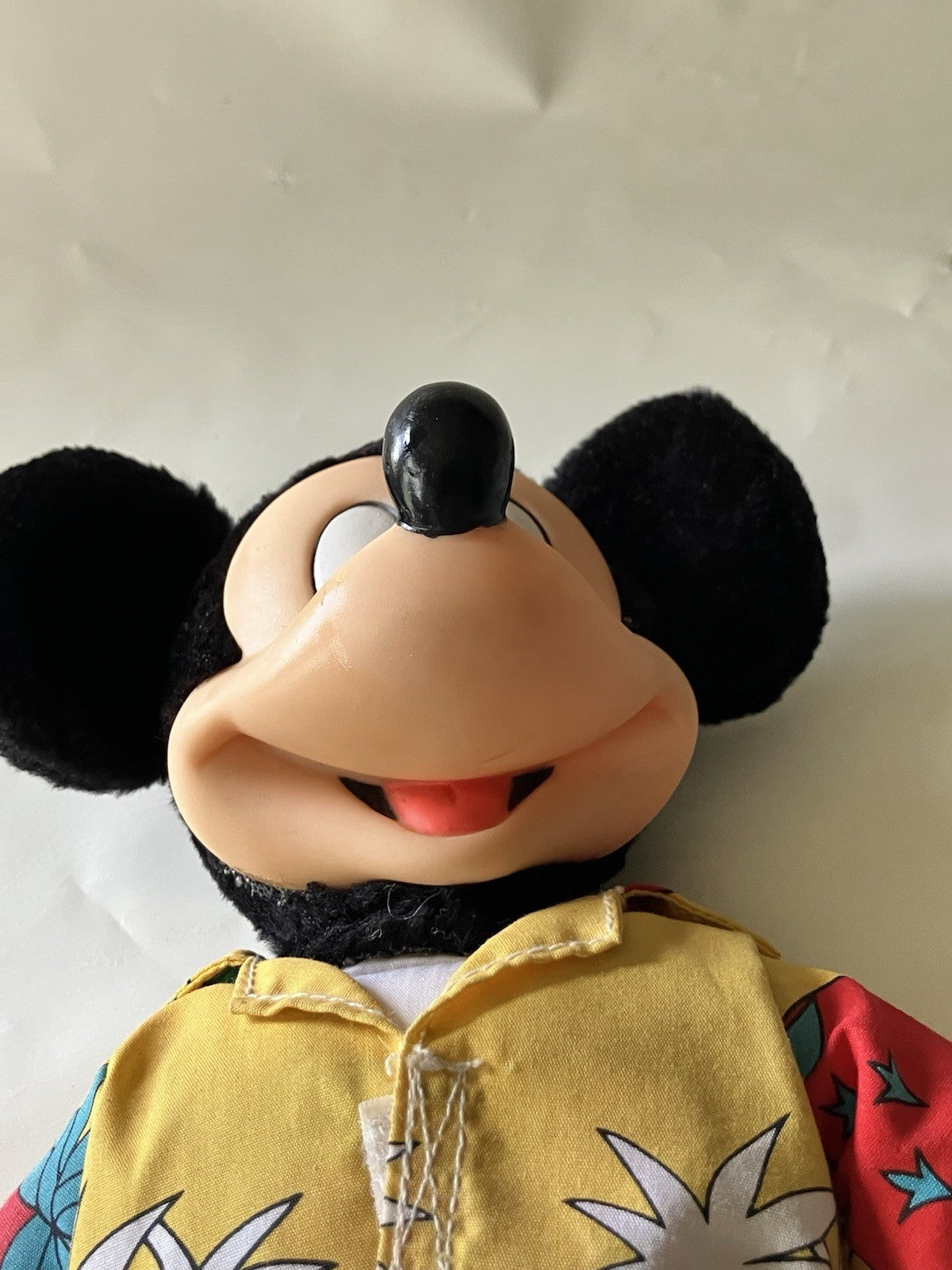 Disney 1987 Mickey Mouse Tourist - Applause Doll Plush  Vintage