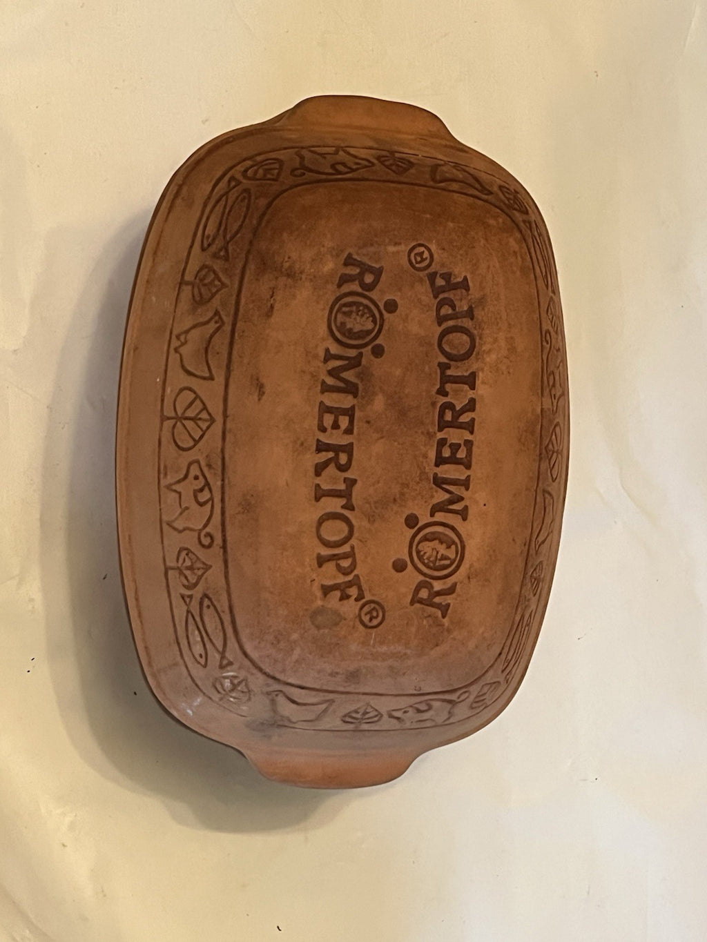 Vintage Romertopf Terracotta Clay Baker 110, Preloved Cond. Photos!