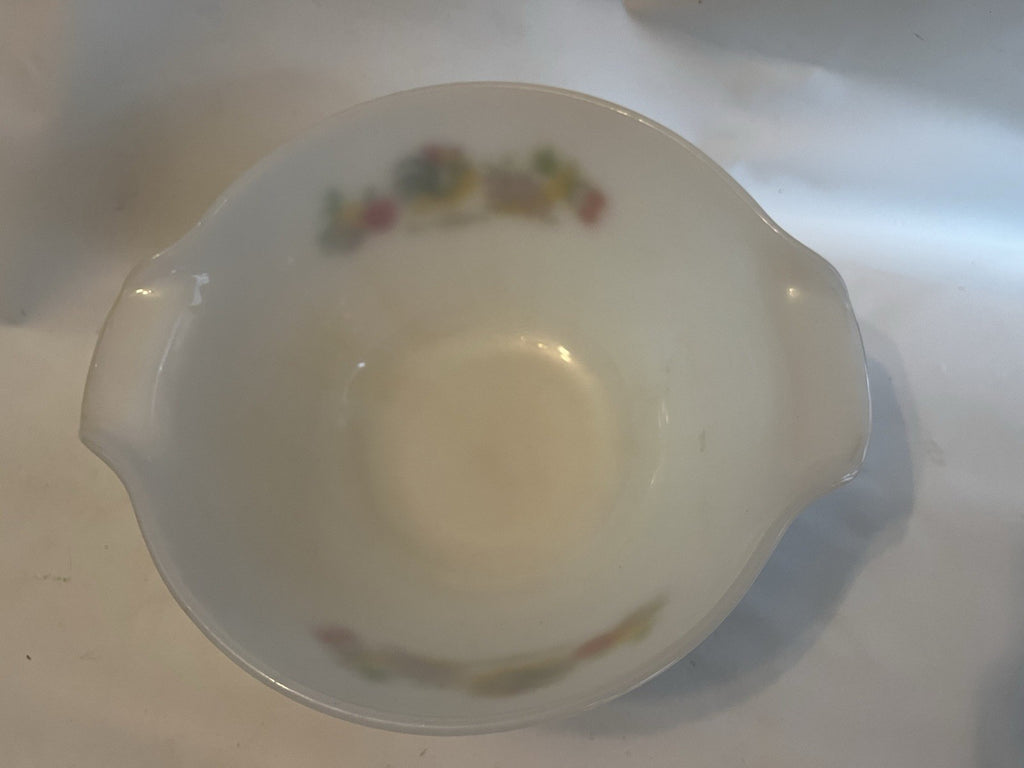 Anchor Hocking Fire King Chanticleer Rooster Country Kitchen Nesting Mixing Bowl