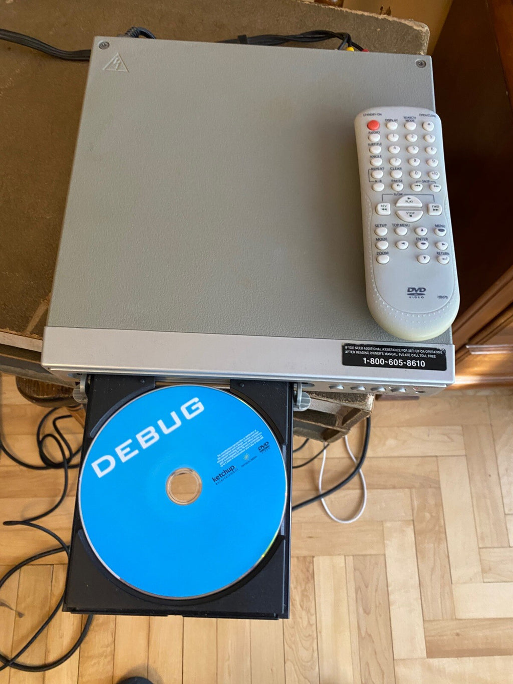 Magnavox DVD Player Dolby Digital MWD200G - Tested & Working With Remote!!