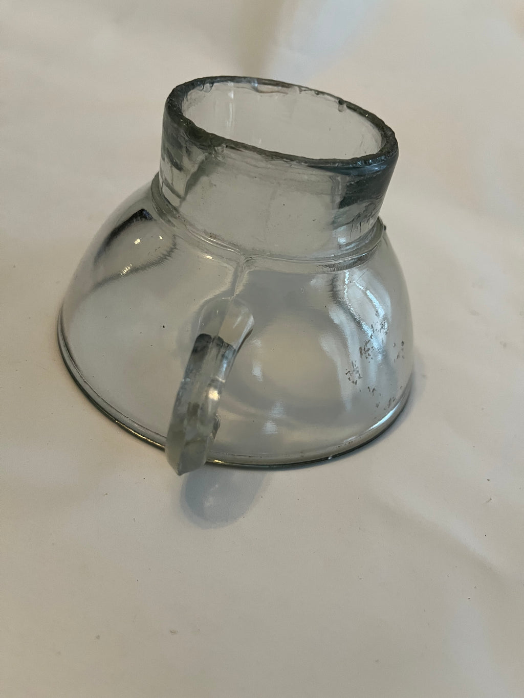 Vintage Glass Mason Jar Funnel