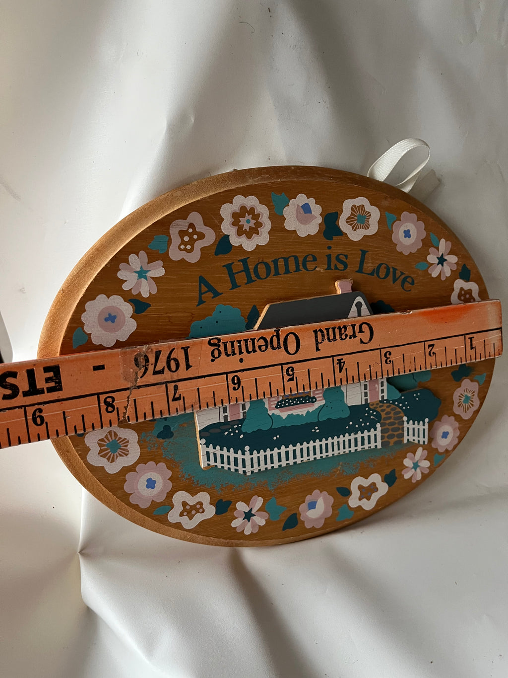 Primitive Home sign; 9x6”