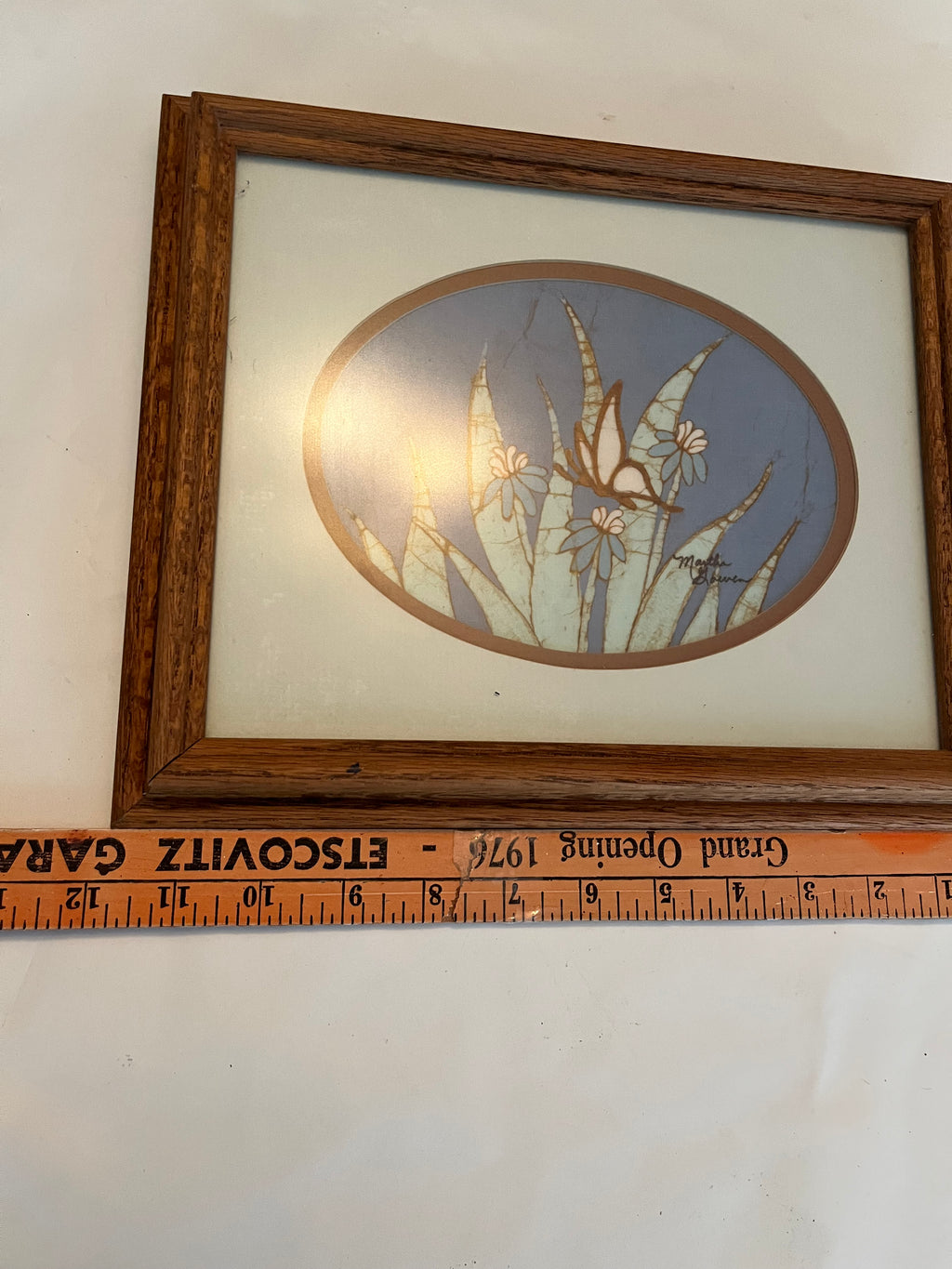 Vintage Primitive butterfly print