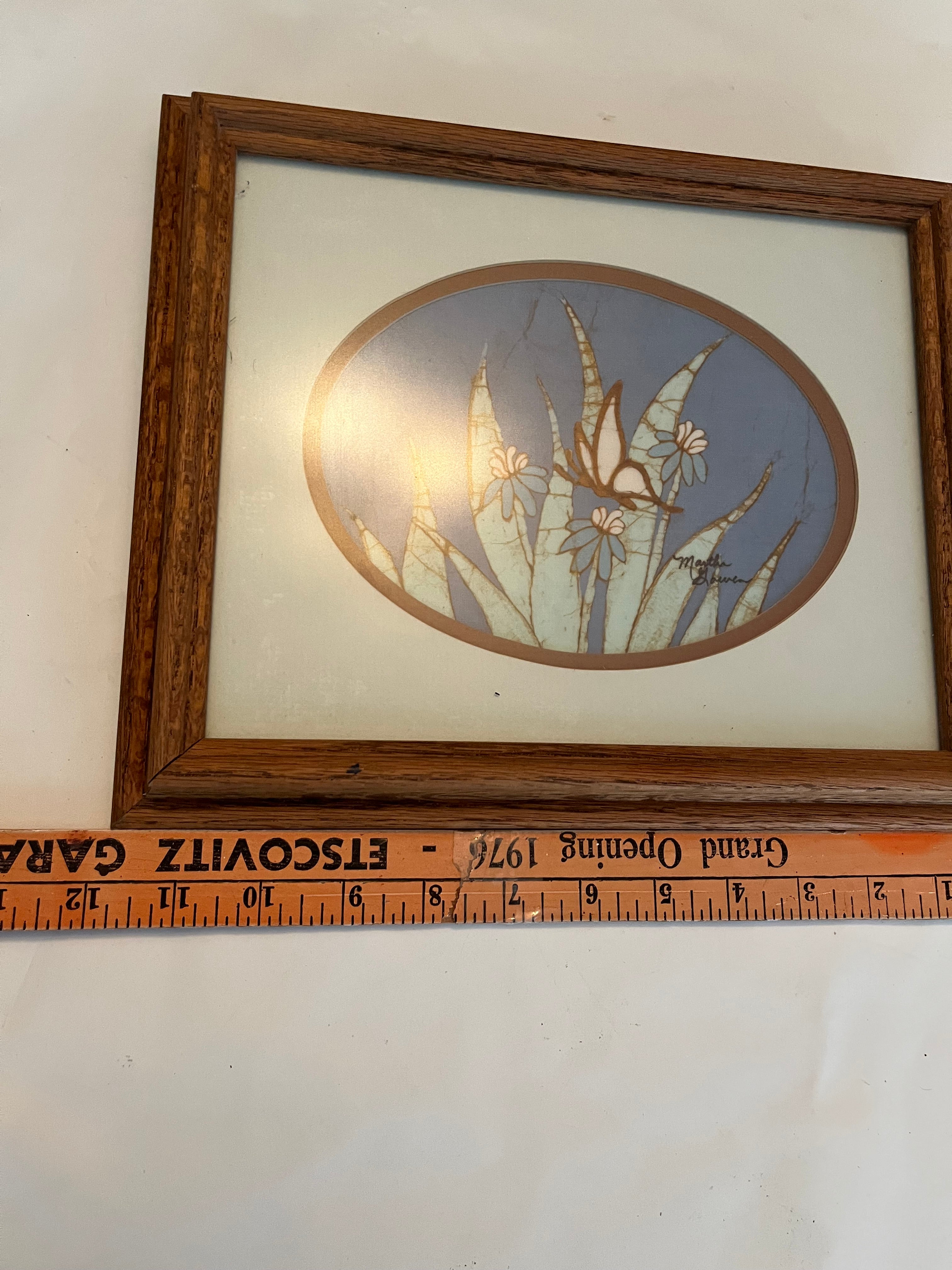 Vintage Primitive butterfly print