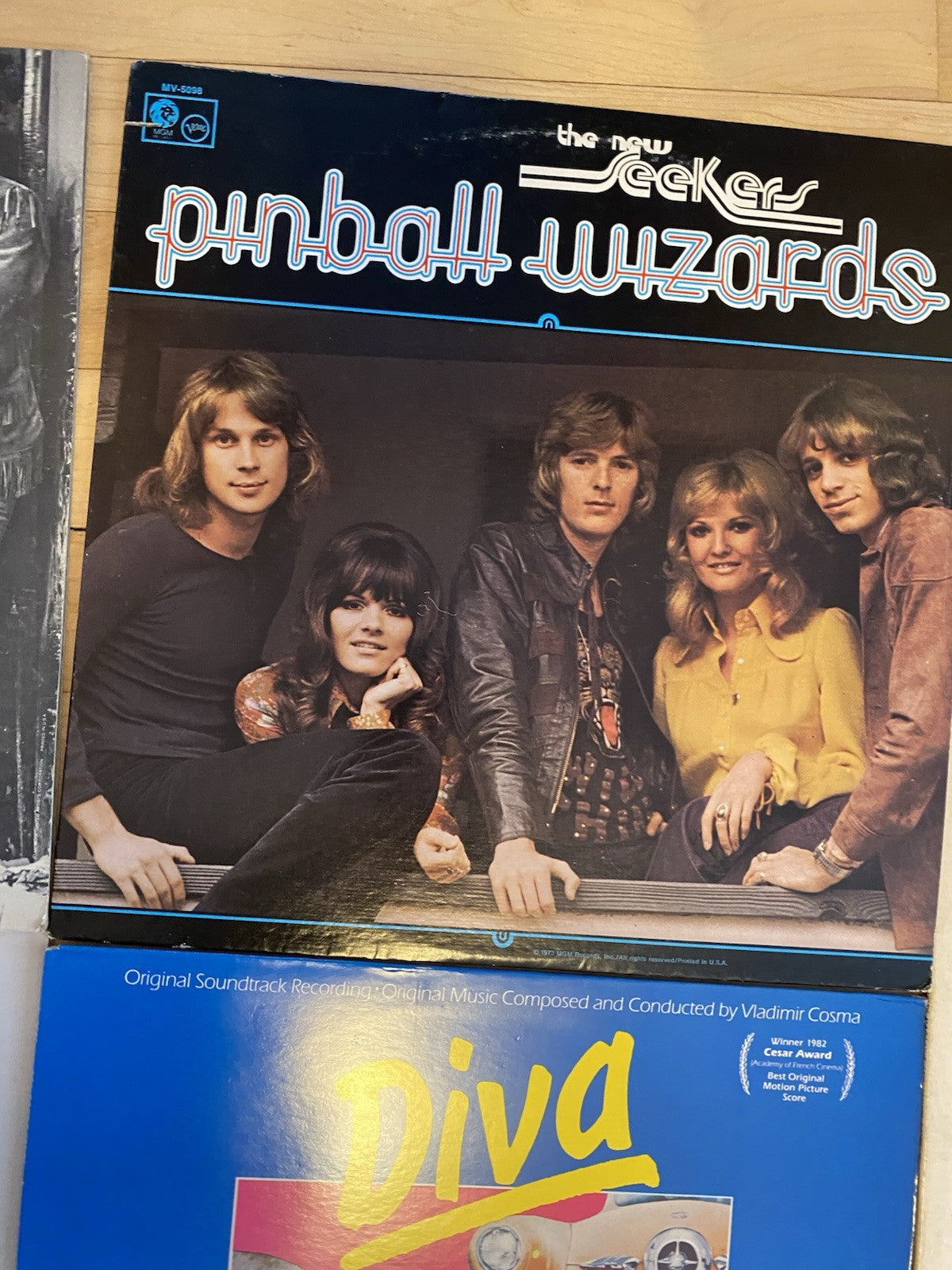 Lot of Vinyl Sounstracks LPS Pinball Wizard/Midnight Cowboy/Diva/Brigadoon CLEAN