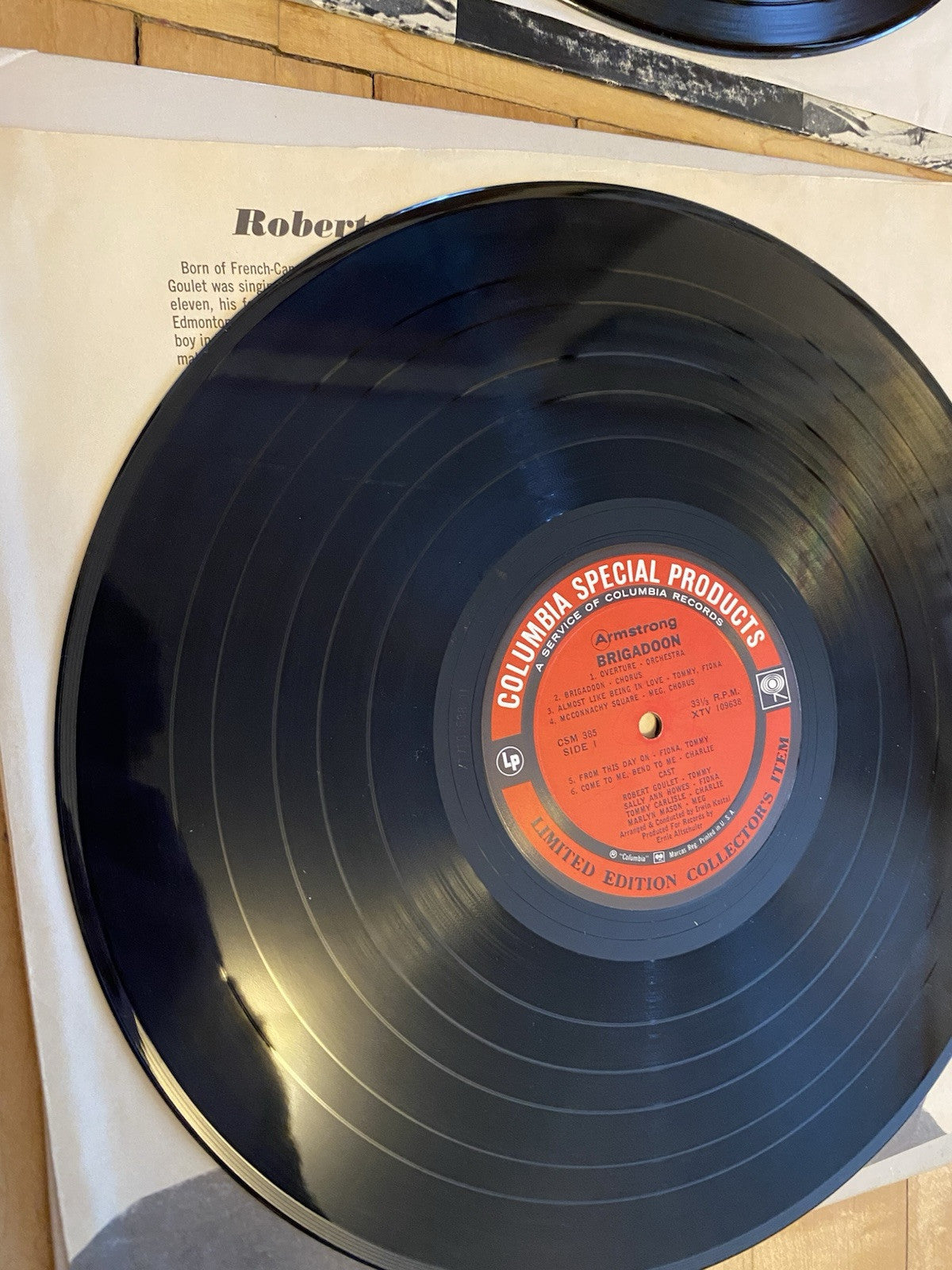 Lot of Vinyl Sounstracks LPS Pinball Wizard/Midnight Cowboy/Diva/Brigadoon CLEAN