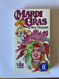 MARDI GRAS IN NEW ORLEANS VHS Tape 1990 Rare