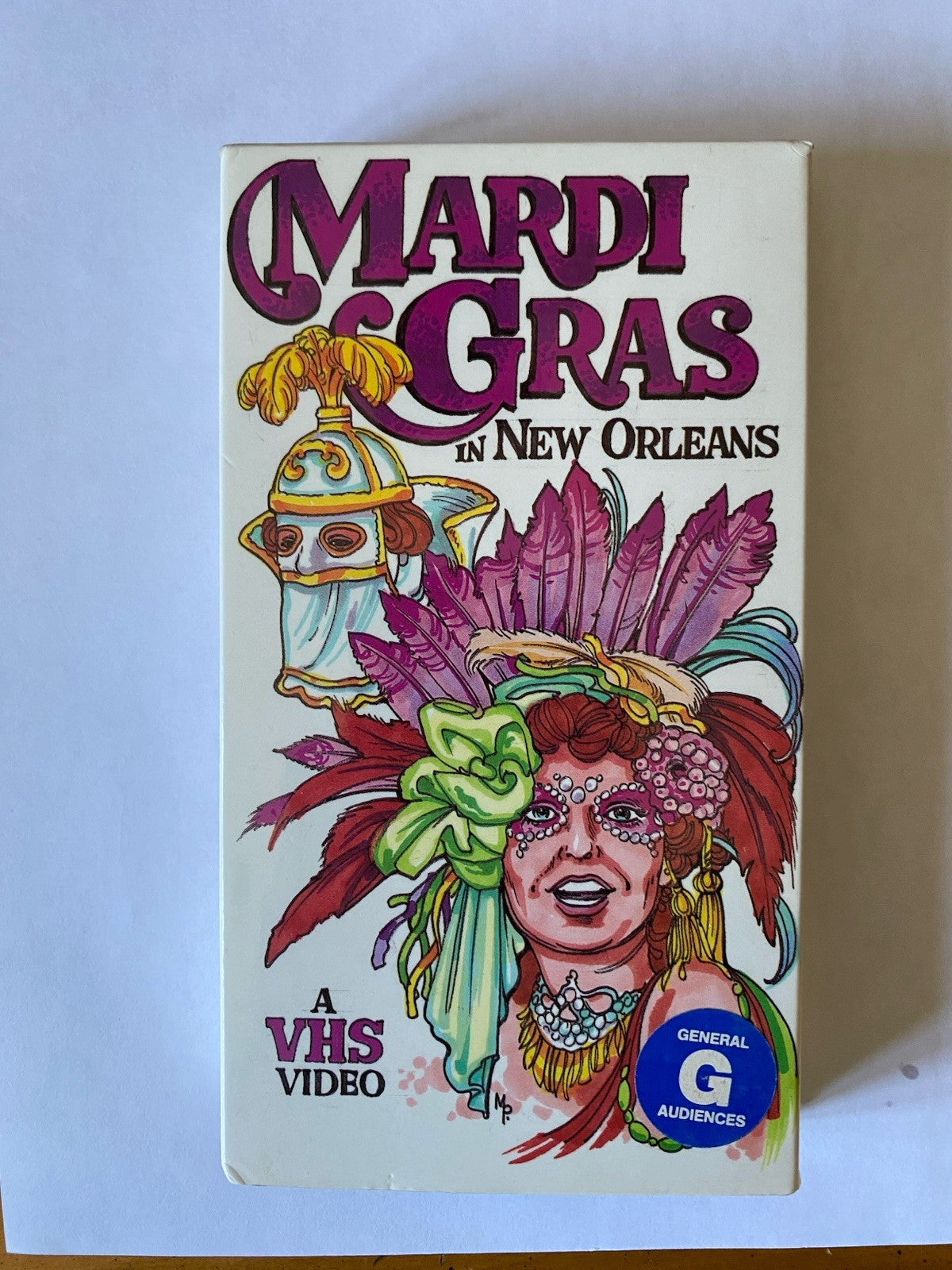 MARDI GRAS IN NEW ORLEANS VHS Tape 1990 Rare
