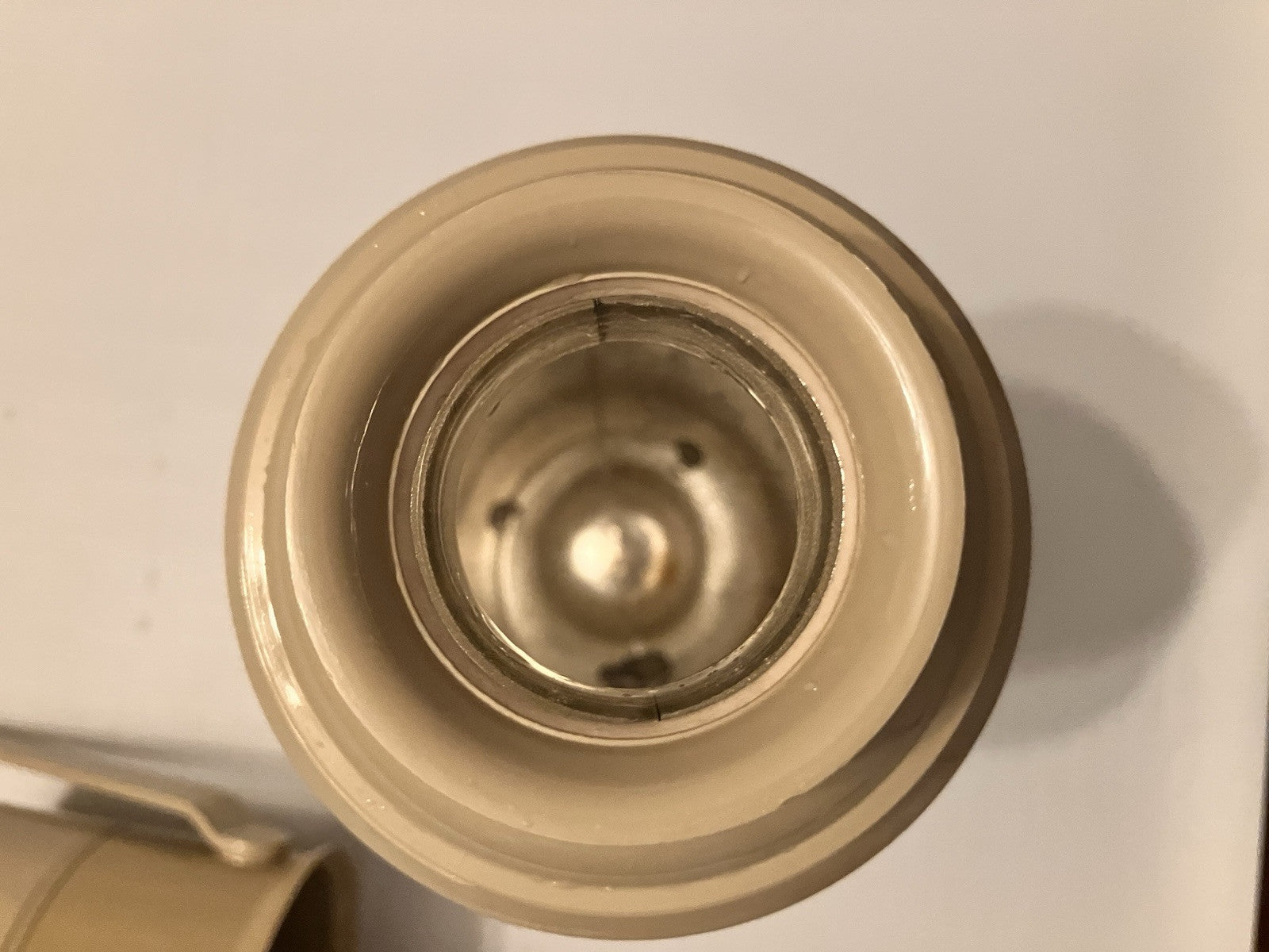 Vintage 1970s 1 Liter Pump-Handled Thermos;Abstract Design