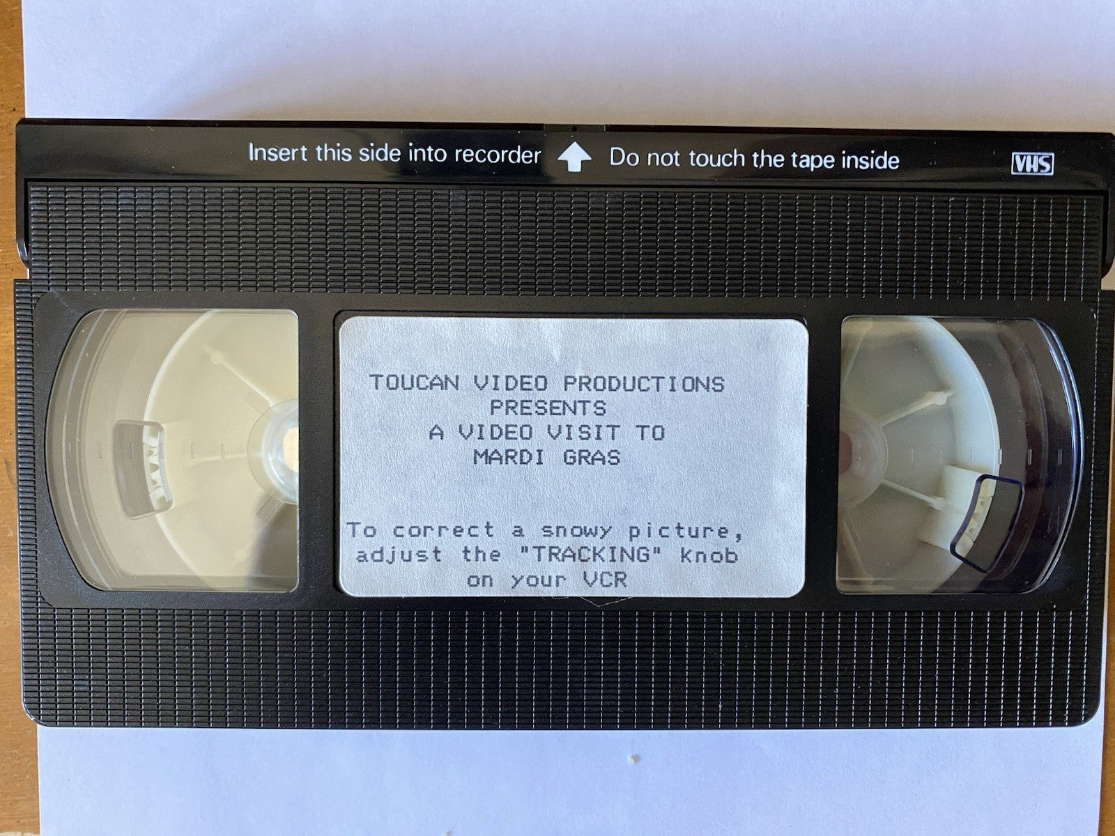 MARDI GRAS IN NEW ORLEANS VHS Tape 1990 Rare