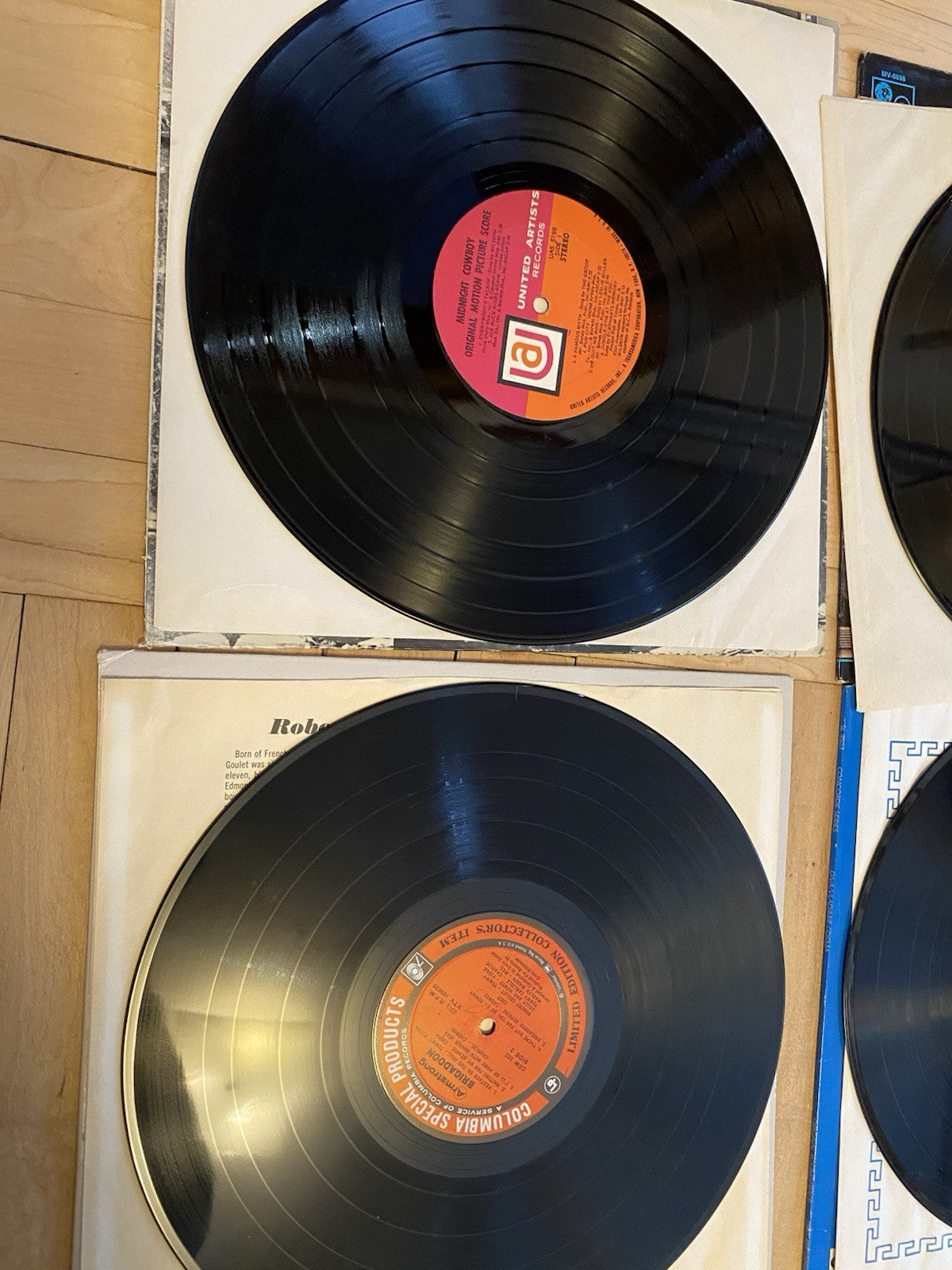 Lot of Vinyl Sounstracks LPS Pinball Wizard/Midnight Cowboy/Diva/Brigadoon CLEAN
